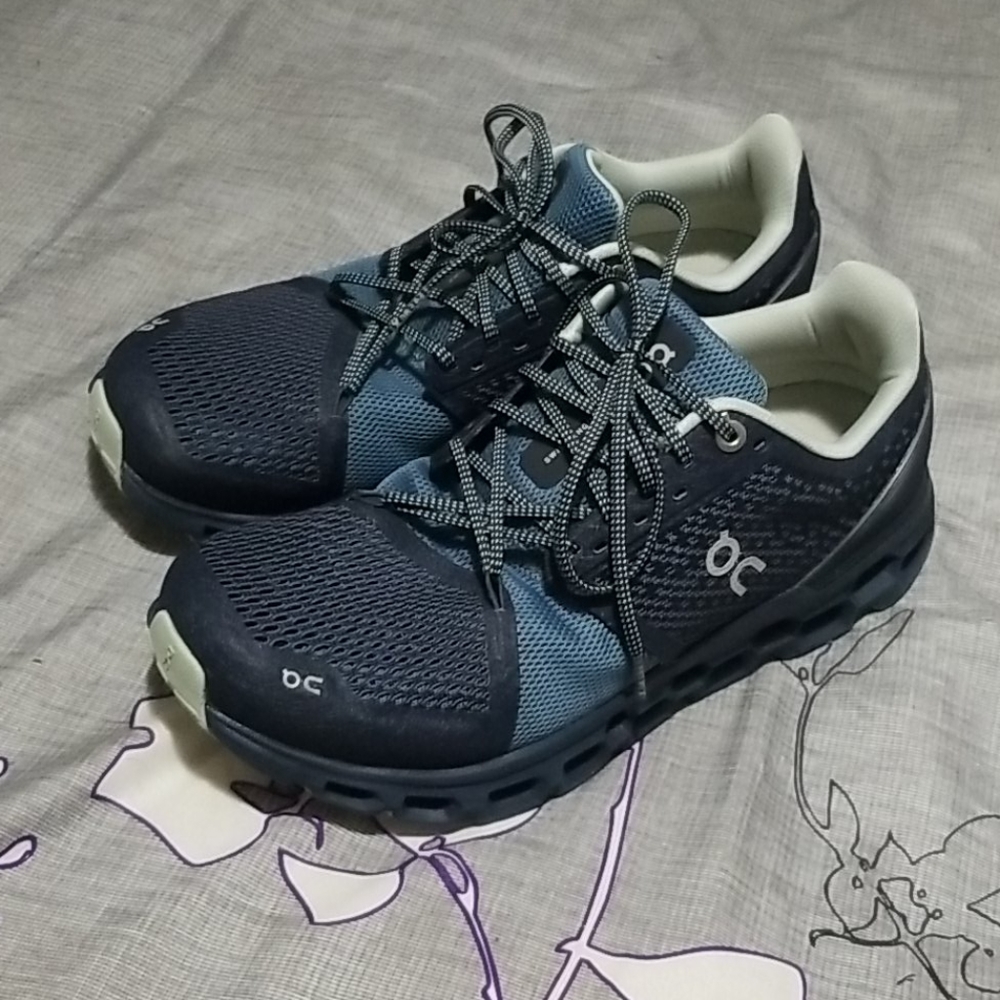 On cloud running shoes